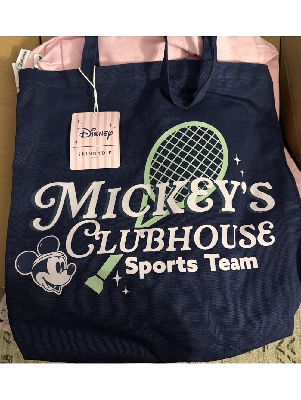 Disney Skinny Dip Mickey’s Clubhouse Sports Team Bag New With Tags